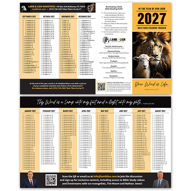 Bible Tracker 2027